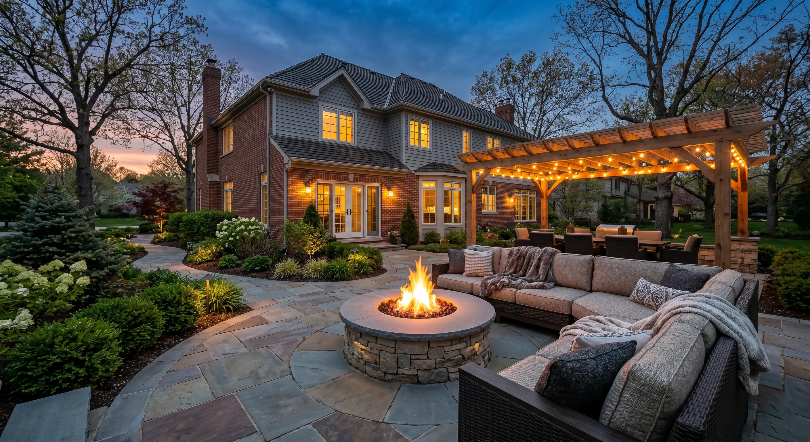 Patio & Firepit