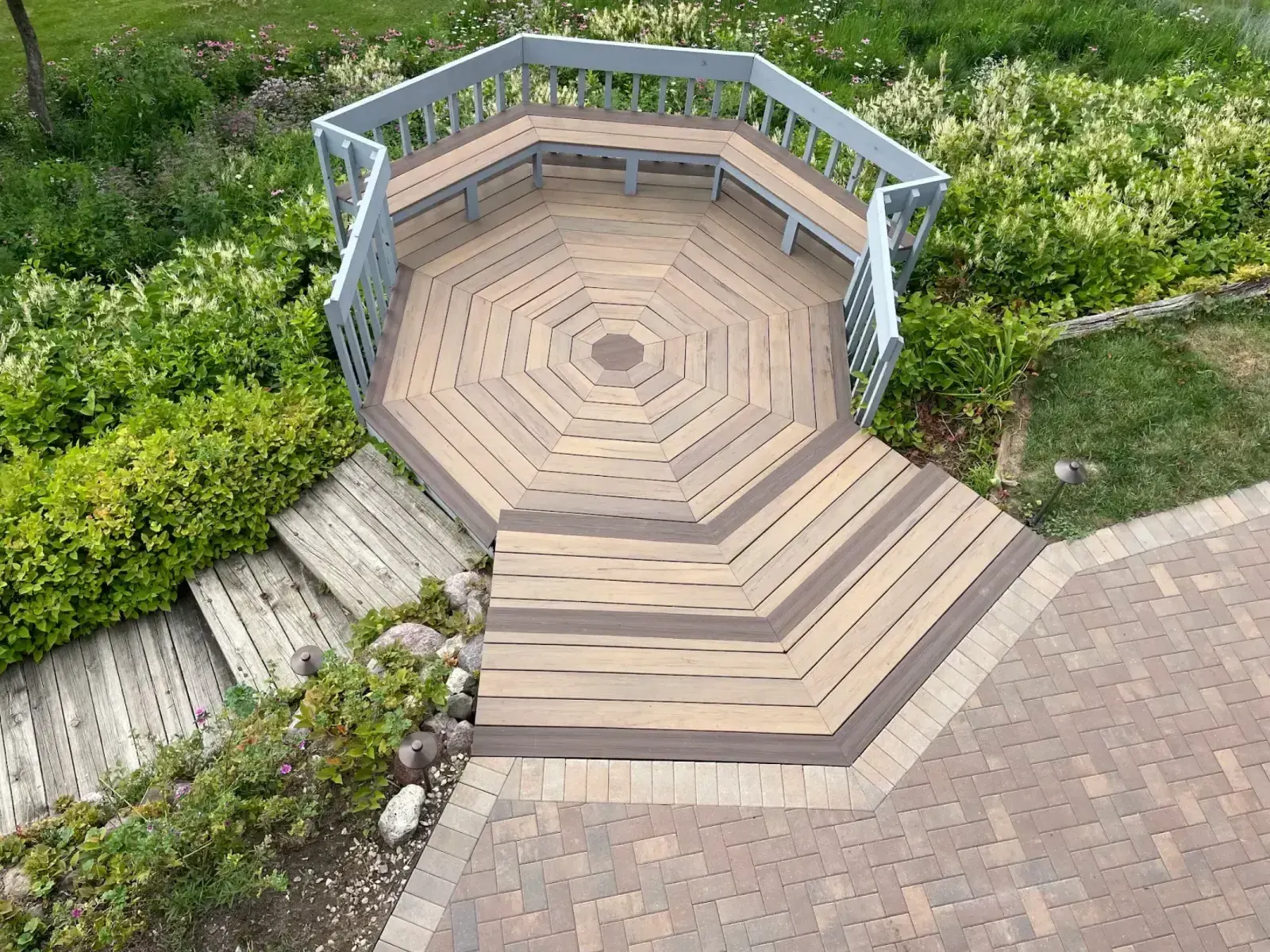 Aerial — Deck & Patio