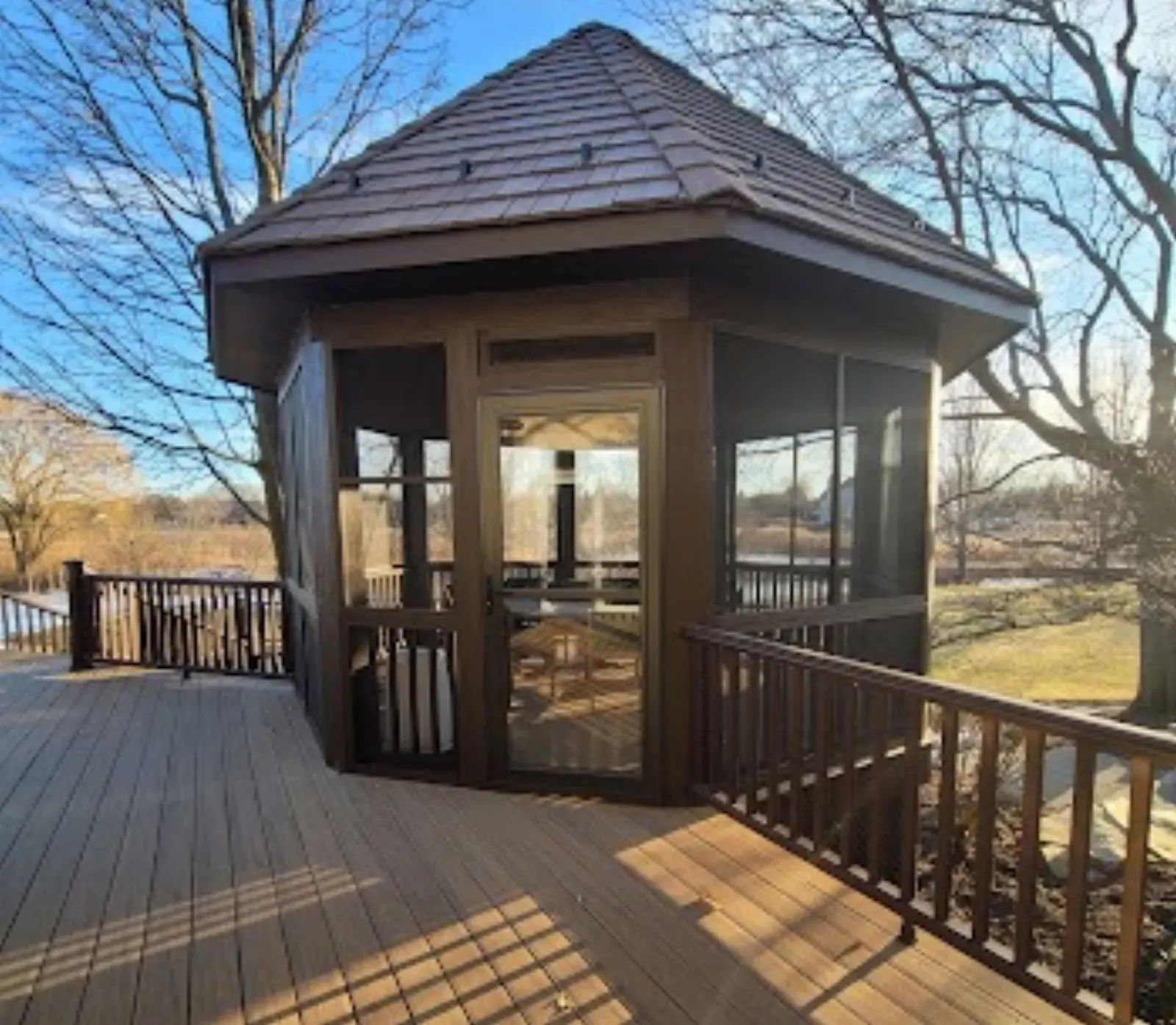 Screened Gazebo