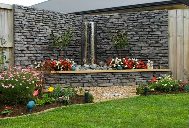 Easy Stone Wall Repair 5